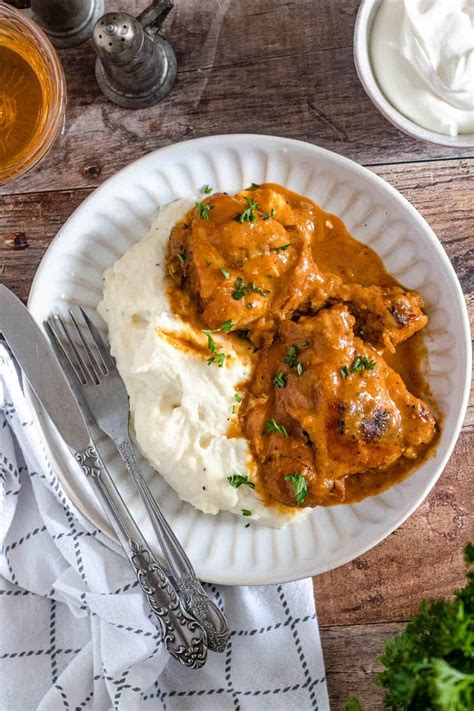 Chicken Paprikash Recipe Famous Hungarian Meal The Foreign Fork