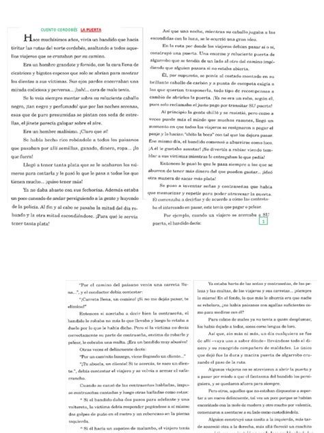 Cuento La Puerta | PDF