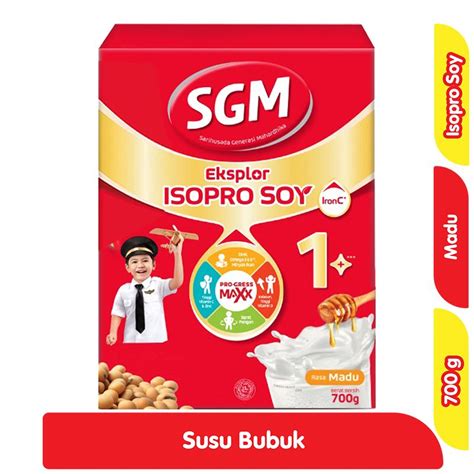 Promo SGM Eksplor Isopro Soy 1 Susu Pertumbuhan Madu 700 G Diskon 10