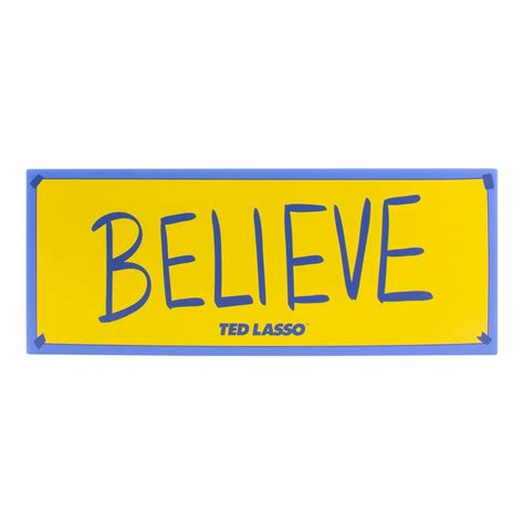 Ted Lasso Believe Logo Light Entertainment Earth