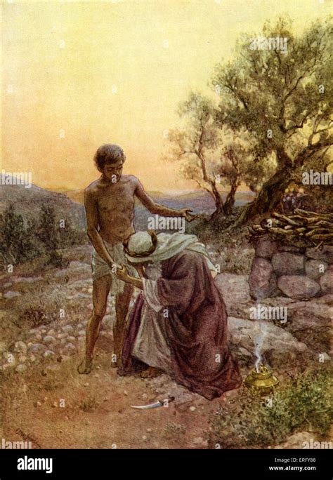 Abraham And Isaac On Mount Moriah