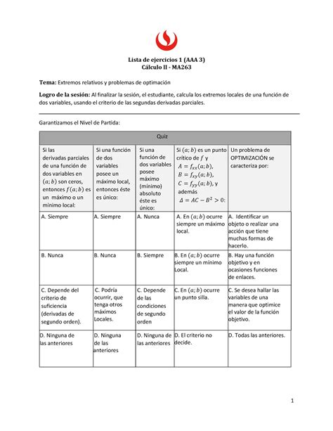 Sem 5 Durante Lista De Ejercicios 1 Estudiante 1 Lista De Ejercicios