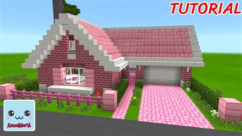 How To Build Small Suburban House In Kawaii World Tutorial Youtube