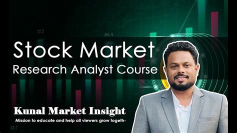 Best Stock Market Certification Course Stock Market Research Analyst