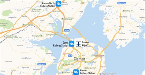 Xiamen Gaoqi Airport Map, Location, Terminal Map of XMN Airport