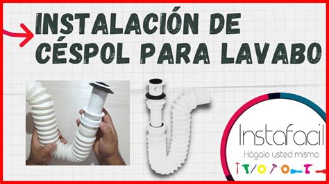 Cómo Instalar un Céspol para Lavabo YouTube