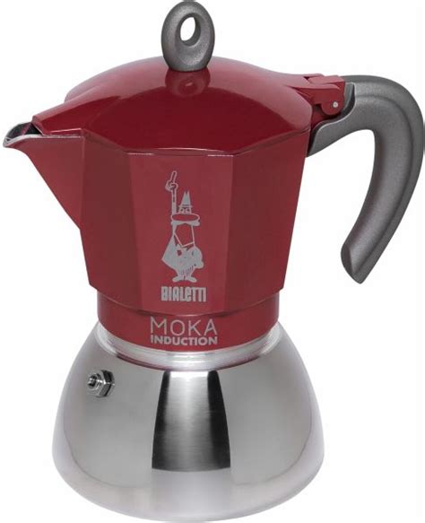 Bialetti MOKA 6TZ Induction red Jetzt bei bücher de bestellen