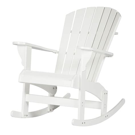 Windward Marine Grade Polymer Adirondack Rocking Chair W4491