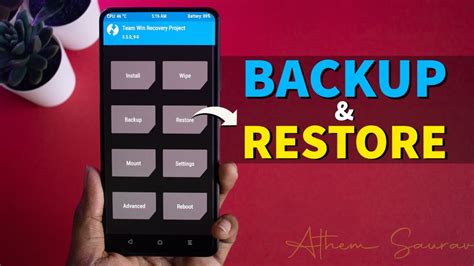 Backup And Restore Full Rom Using Twrp Recovery September Youtube