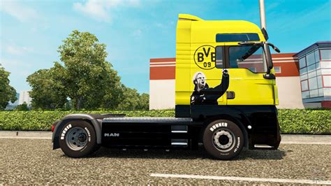 Bvb Skin F R Man Lkw F R Euro Truck Simulator