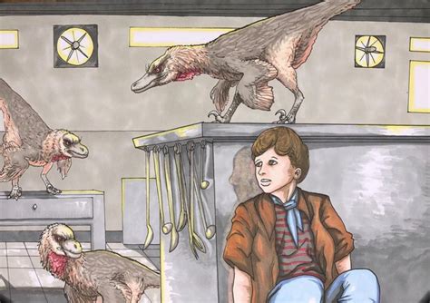 Jurassic park kitchen scene with accurate raptors | Jurassic Park ...