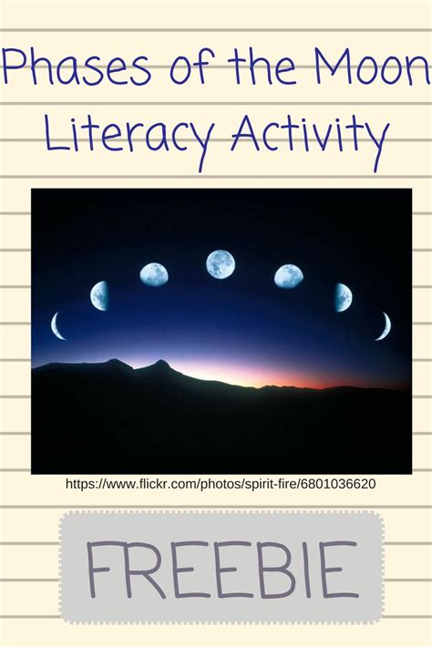 Explore The Phases Of The Moon With This Free Activity