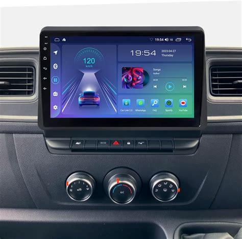 ACAVICA 2 32GB 10 1 Pulgadas Android 12 Radio Coche Para Renault Master