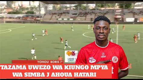 Wow Tazama Uwezo Wa Kiungo Mpya Wa Simba Sc Analijua Ball