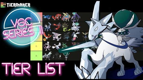 Pokemon Vgc Series Restricted Legendary Tier List Youtube