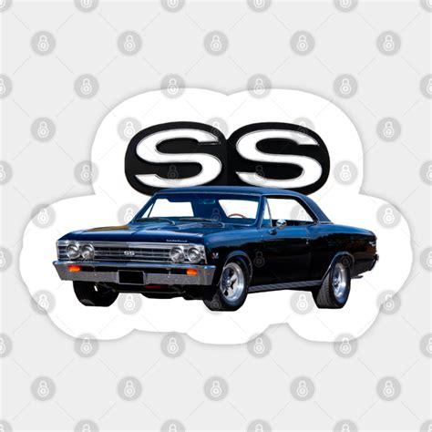 1967 Chevy Chevelle Ss Logo Chevelle Ss Sticker Teepublic