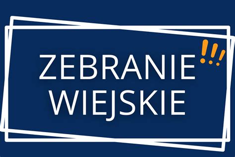 Zebrania wiejskie dla mieszkańców Kazimierza oraz Mostów Gmina