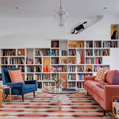 A Sunny Brooklyn Home Designed for Booklovers and Cats