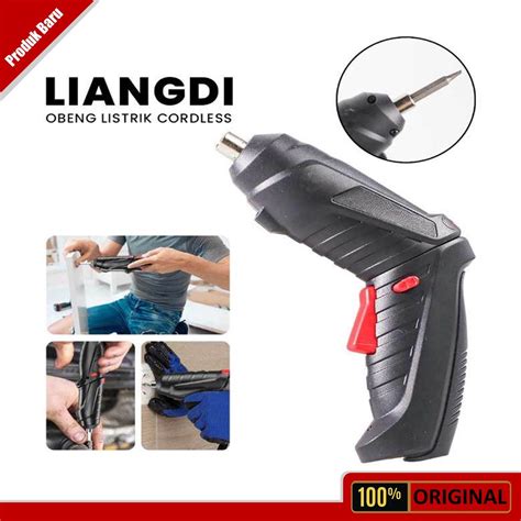 Jual Mesin Bor Obeng Listrik Elektrik Charging Cordless Screwdriver