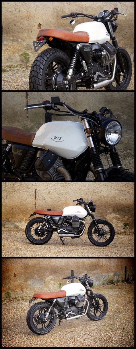 Moto Guzzi V Tracker By Baak Scrambler Guzzi Bobber Moto Guzzi V