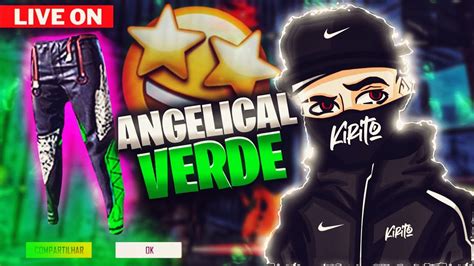 FREE FIRE AO VIVO ANGELICAL VERDE JOGANDO 4X4 INSCRITOS