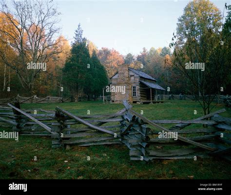 Log Cabin In A Forest John Oliver Cabin Cades Cove Great Smoky