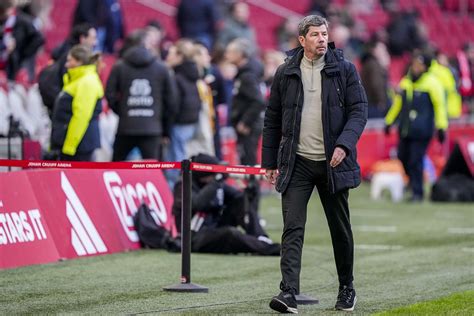 van de looi baalt tegen ajax onbegrijpelijk soccernewsnl