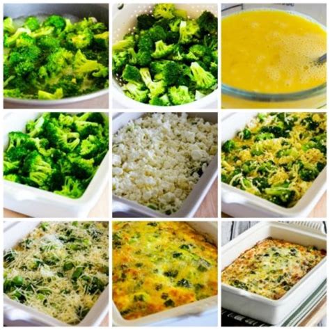 Broccoli And Three Cheese Keto Breakfast Casserole Kalyn S Kitchen