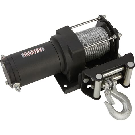 Ironton Volt Dc Powered Electric Atv Winch Lb Capacity