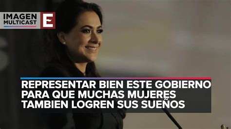 Tere Jiménez rinde protesta como gobernadora de Aguascalientes YouTube