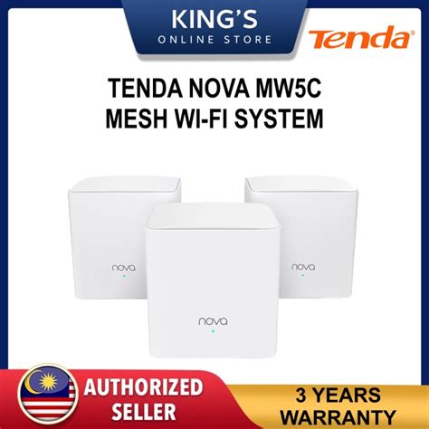 Tenda Nova Mw C Pack Whole Home Mesh Wifi System Dual Band