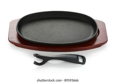 Cast Iron Sizzling Steak Plate On Stock Photo 89593666 | Shutterstock