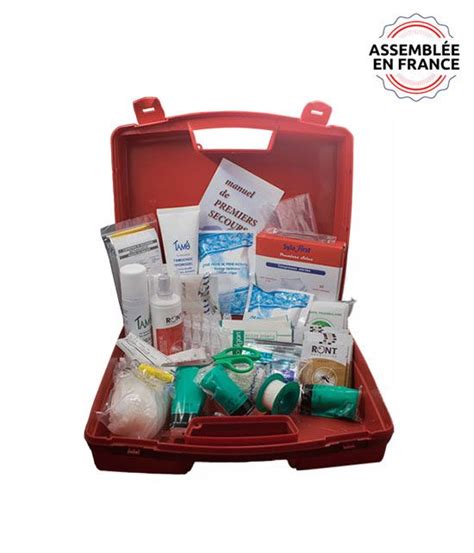 Trousse de secours Espaces Verts pleine 20 personnes Tamô