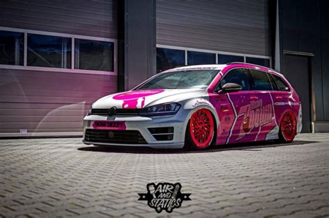 Tuning Projekt Cherry 7down 20 Edition Vw Golf 7r Variant Vossen Lc 105t Camshaft Wrap 3