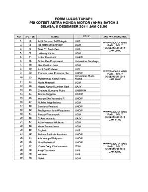 Psikotes Astra Group Daftar Lengkap Kisi Kisi Psikotest Pt