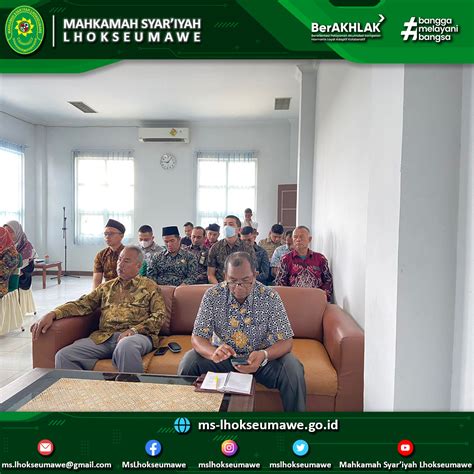 Ms Lhokseumawe Gelar Rapat Membahas Organisasi Kedinasan Dan Non