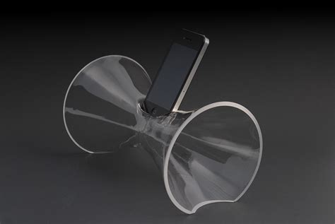 Blown Glass Iphone Amplifier Bespokebug