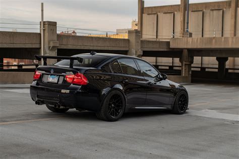 Bmw E90 Sedan M3 With 18 Arc 8 In Satin Black On Bmw E90 E92 E93 Apex Album