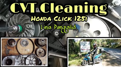 CVT CLEANING HONDA CLICK 125i Game Changer Linis Panggilid YouTube