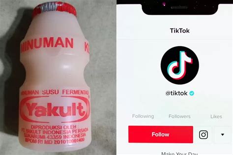 Viral Tren Tiktok Botol Yakult Bikin Jomblo Menangis Hanya Bisa