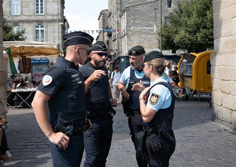 Bordeaux 34 policiers étrangers déployés à loccasion des Jeux olympiques