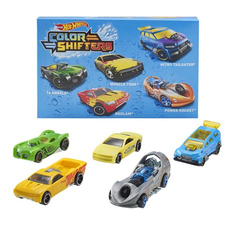 Hot Wheels Color Shifters 5 Pack Gmy09 Mattel