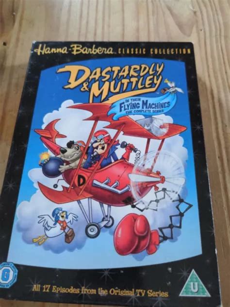 HANNA BARBERA S DASTATDLY Muttley The Complete Series Region 2 DVD