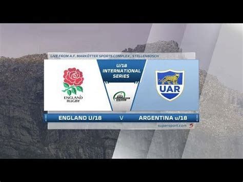 U18 Rugby | England vs Argentina | Highlights : rugbyunion