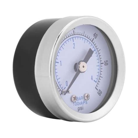 Aramox Pressure Gauge Psi Bar Bspt Jauges De Pression