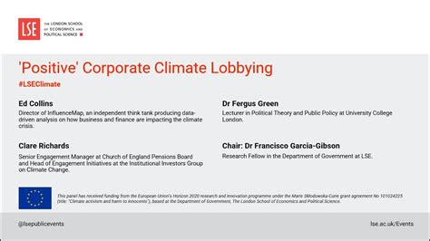 Positive Corporate Climate Lobbying Youtube