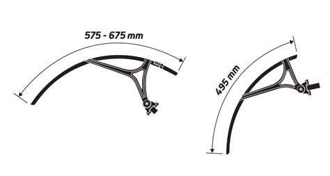 Zéfal SHIELD G50 Gravel Bike Mudguard Set