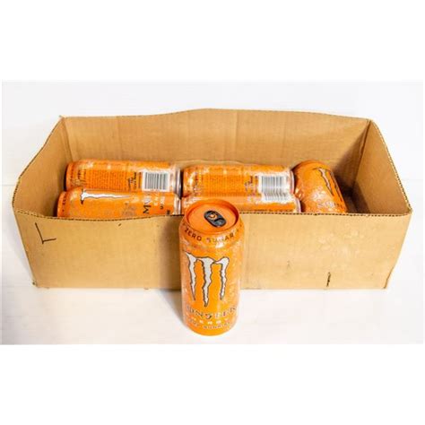 Lot Of Monster Energy Ultra Sunrise 473ml Per Can