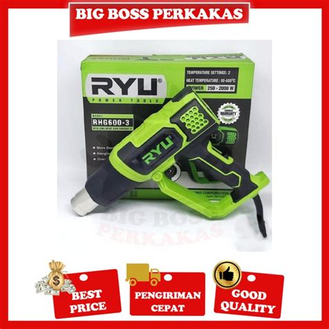 Jual Tekiro Ryu Heat Gun Hot Gun Ryu Rhg Mesin Pemanas Tf