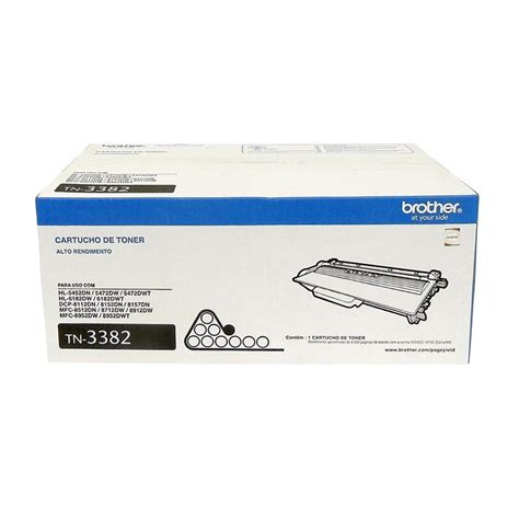 Toner Brother Original TN3382 Preto Black DCP 8112DN HL 5452DN HL